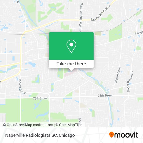 Mapa de Naperville Radiologists SC