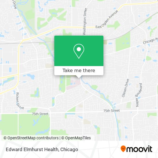 Edward Elmhurst Health map