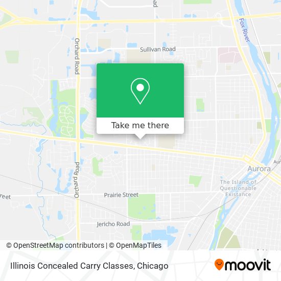 Mapa de Illinois Concealed Carry Classes