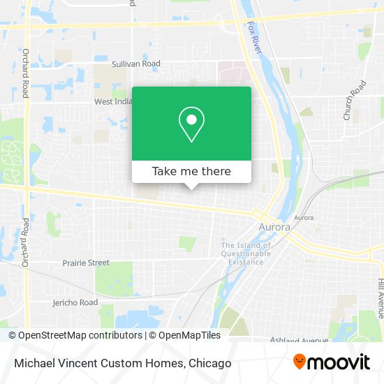 Michael Vincent Custom Homes map