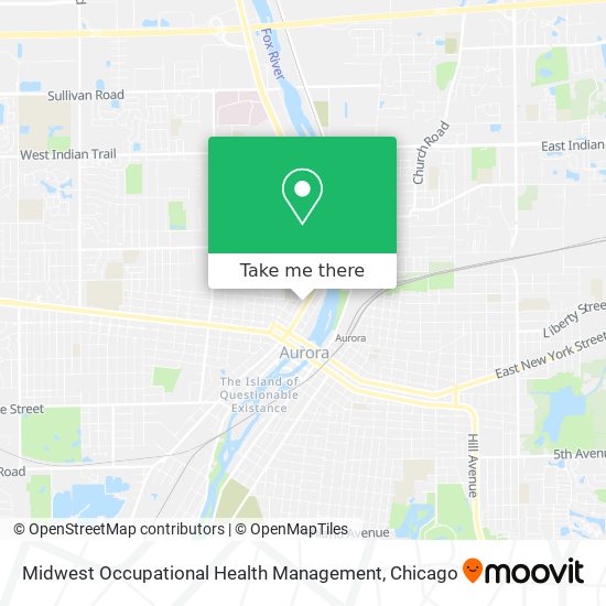 Midwest Occupational Health Management map