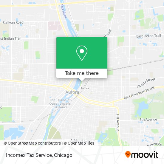Incomex Tax Service map