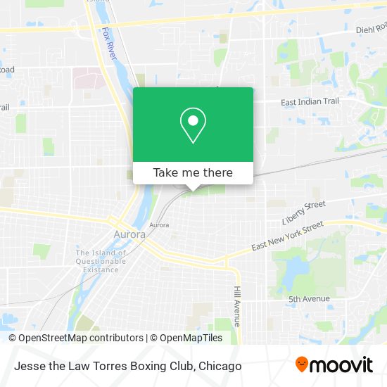 Jesse the Law Torres Boxing Club map