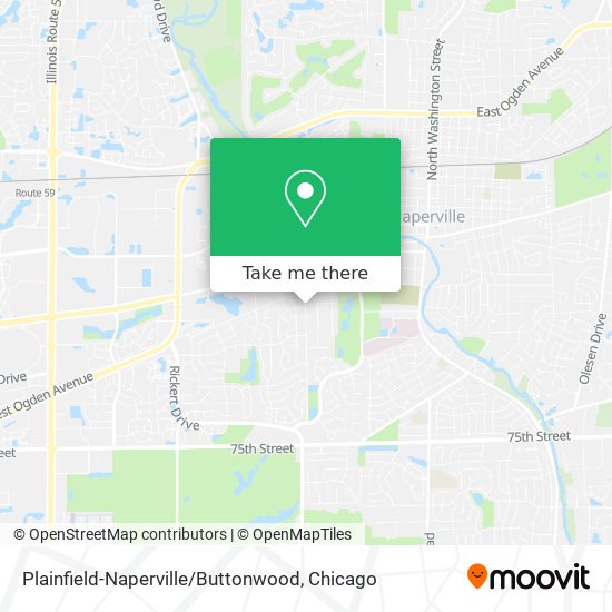 Plainfield-Naperville / Buttonwood map