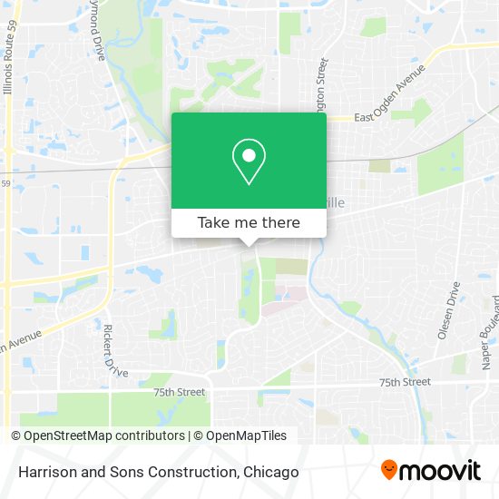 Mapa de Harrison and Sons Construction