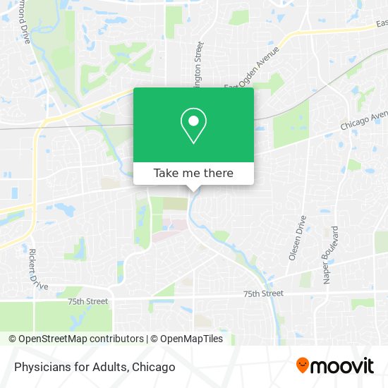 Physicians for Adults map