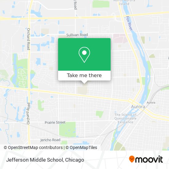 Mapa de Jefferson Middle School