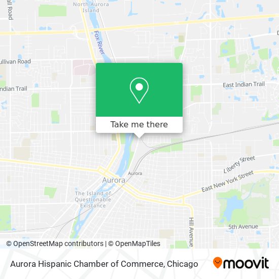 Mapa de Aurora Hispanic Chamber of Commerce