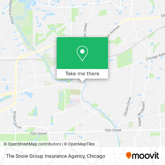 Mapa de The Snow Group Insurance Agency