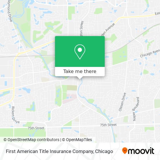 First American Title Insurance Company map