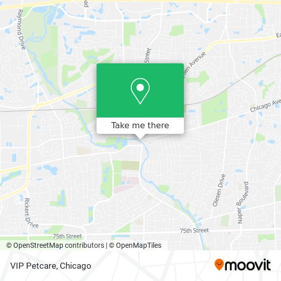 VIP Petcare map