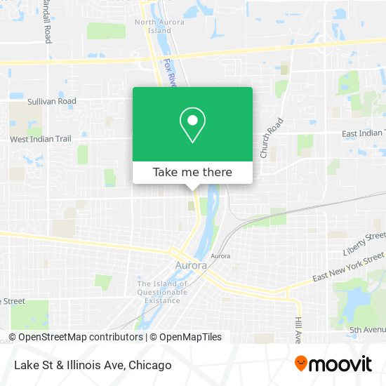 Mapa de Lake St & Illinois Ave