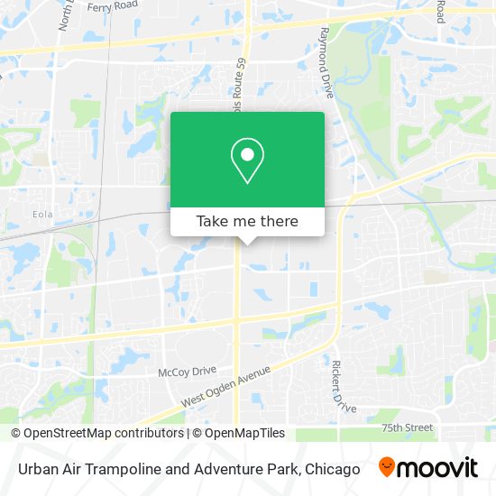 Mapa de Urban Air Trampoline and Adventure Park