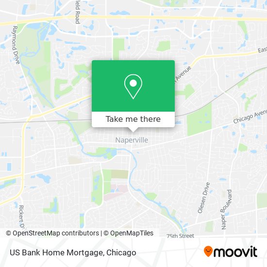 Mapa de US Bank Home Mortgage