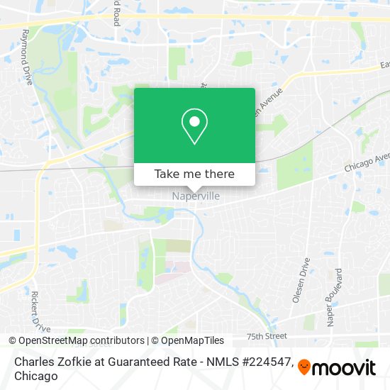 Charles Zofkie at Guaranteed Rate - NMLS #224547 map