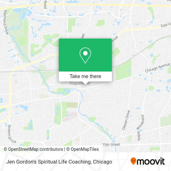 Jen Gordon's Spiritual Life Coaching map