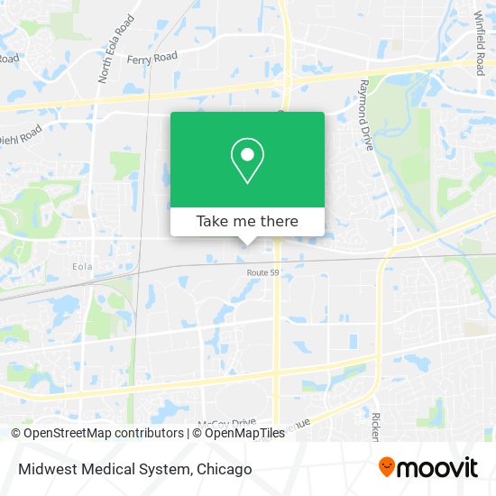 Midwest Medical System map