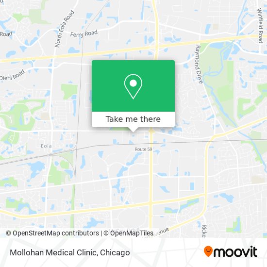 Mapa de Mollohan Medical Clinic