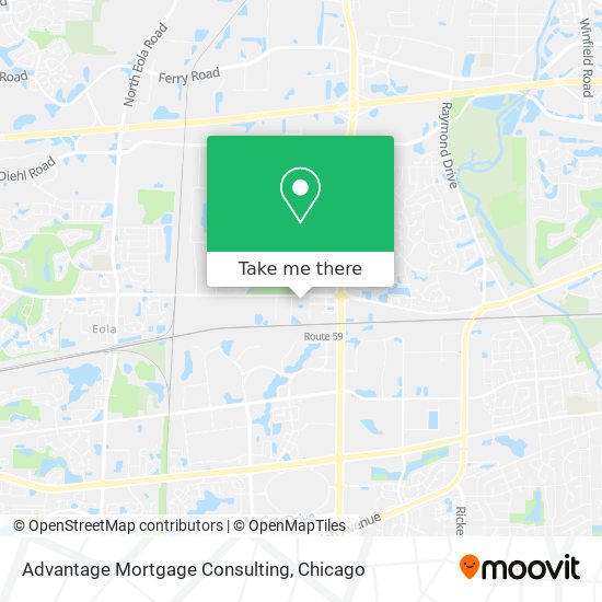 Advantage Mortgage Consulting map