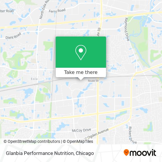 Glanbia Performance Nutrition map