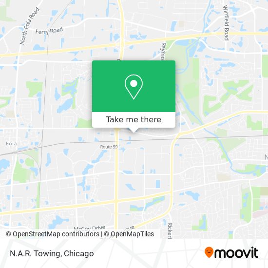 N.A.R. Towing map