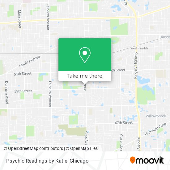 Psychic Readings by Katie map