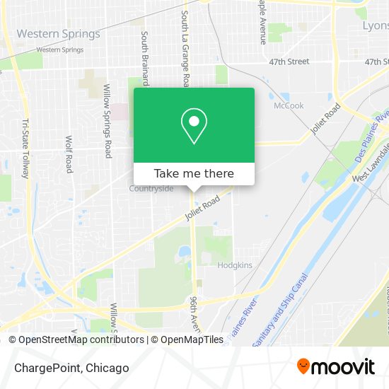 ChargePoint map