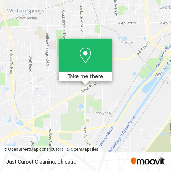 Mapa de Just Carpet Cleaning