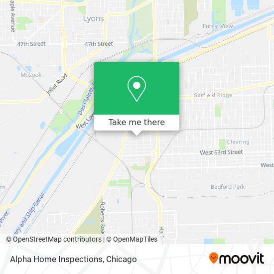 Mapa de Alpha Home Inspections