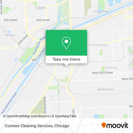 Connies Cleaning Services map