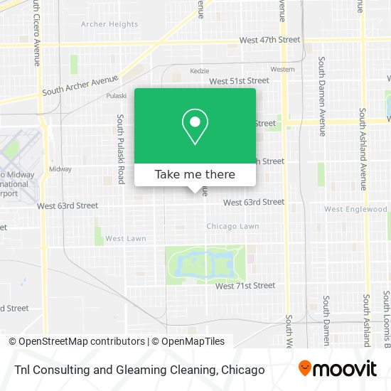 Tnl Consulting and Gleaming Cleaning map