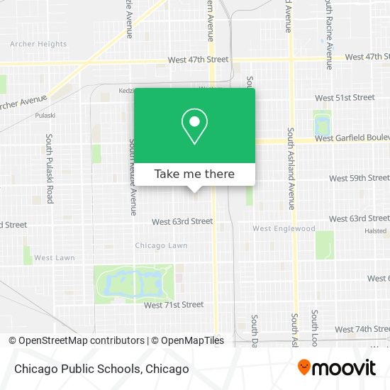 Chicago Public Schools map