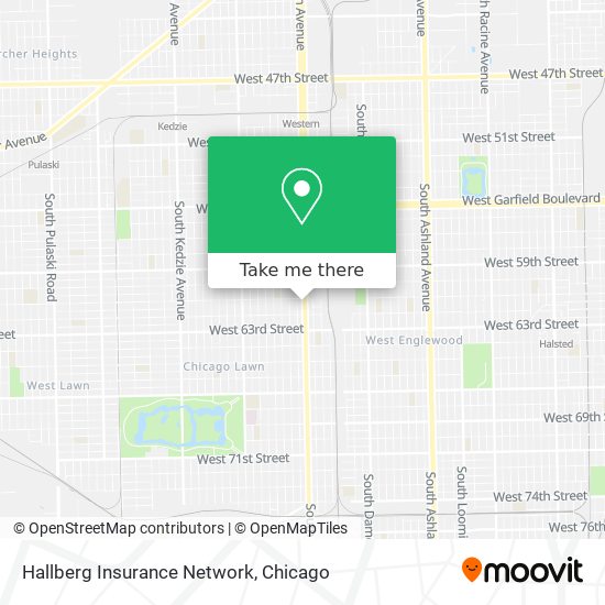 Mapa de Hallberg Insurance Network
