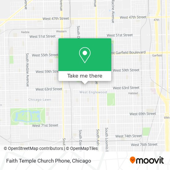 Mapa de Faith Temple Church Phone