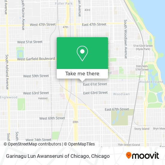 Garinagu Lun Awanseruni of Chicago map