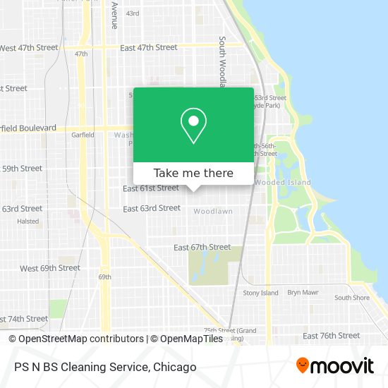 PS N BS Cleaning Service map