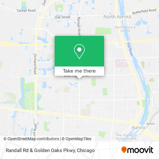 Mapa de Randall Rd & Golden Oaks Pkwy