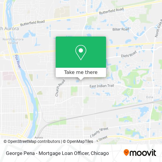 Mapa de George Pena - Mortgage Loan Officer