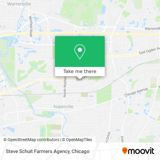 Steve Schuit Farmers Agency map