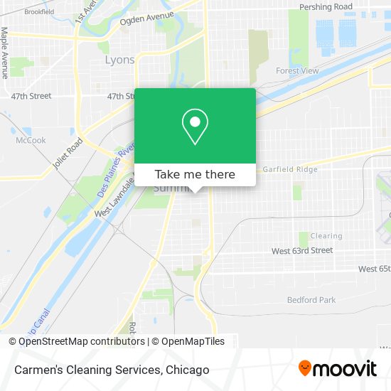 Carmen's Cleaning Services map