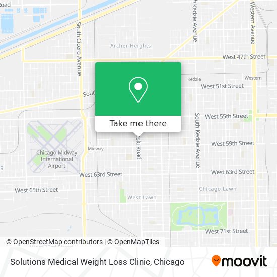 Mapa de Solutions Medical Weight Loss Clinic