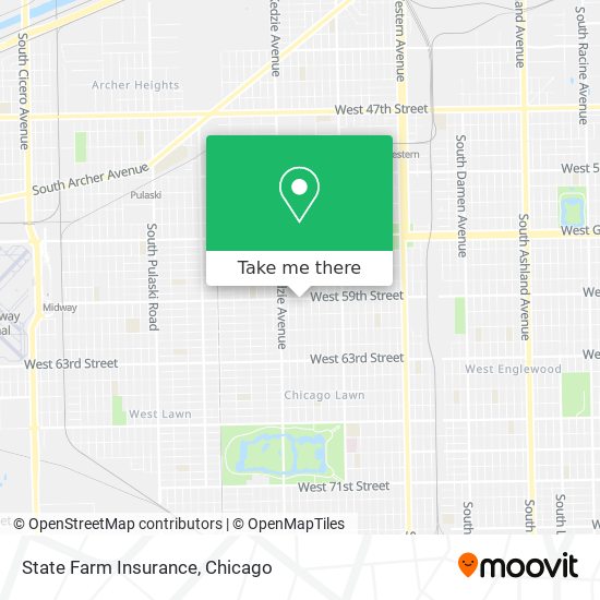 Mapa de State Farm Insurance