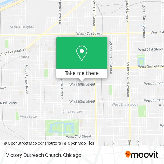 Mapa de Victory Outreach Church