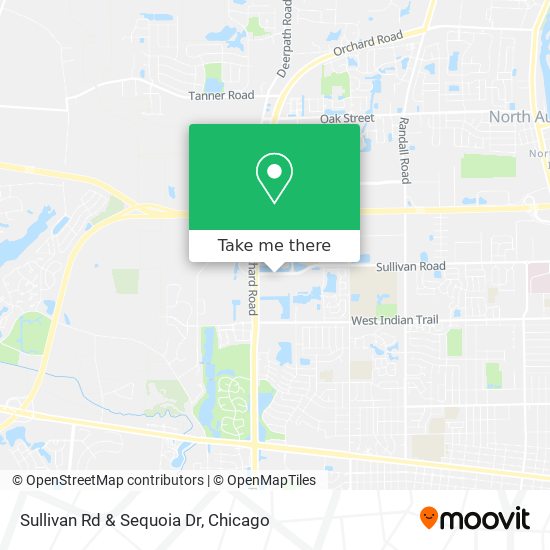 Sullivan Rd & Sequoia Dr map