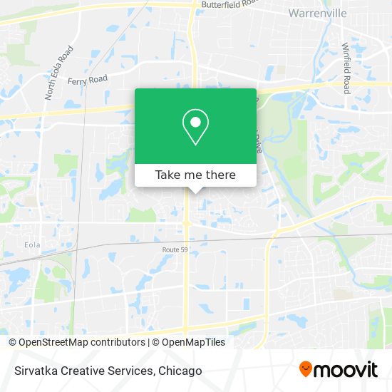 Mapa de Sirvatka Creative Services