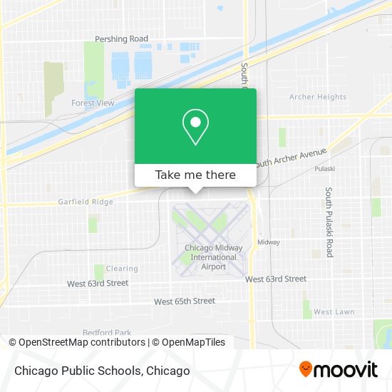 Chicago Public Schools map