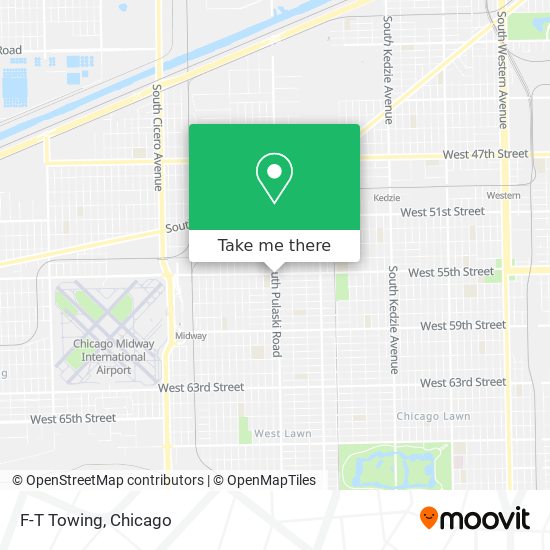 F-T Towing map