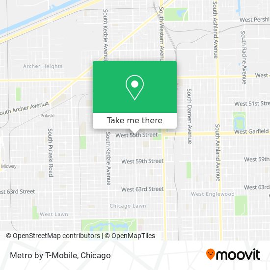 Metro by T-Mobile map