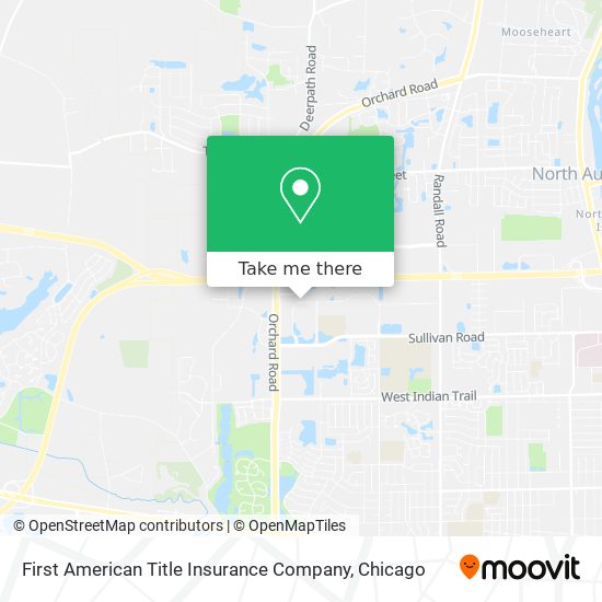 Mapa de First American Title Insurance Company