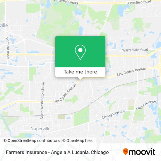 Farmers Insurance - Angela A Lucania map